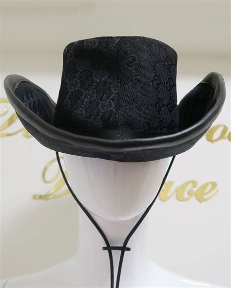 gucci cowboy hat men's|gucci fitted cap.